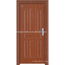 Puerta de MDF con PVC puerta JKD-015 puerta de Interior diseño de marca de fábrica superior de China